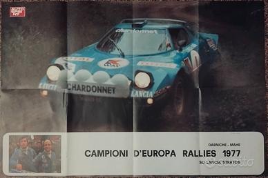 POSTER – DARNICHE – MAHE - LANCIA STRATOS – Campio