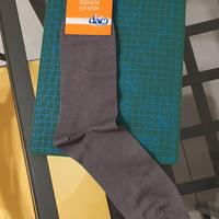 calze uomo grigie made in Italy (taglia 43-45)