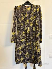 Abito MALiPARMI donna verde/marrone/avorio