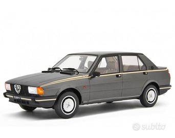Modellino Alfa Romeo Giulietta 2.0 Super 1981 1/18