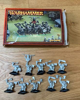 Warhammer Black Orcs Metal Box Set  2002 OOP