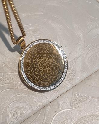 Collana Amuleto 7 Arcangeli Protezione Fortuna