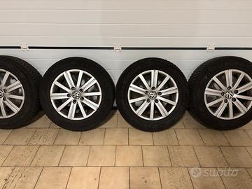 Set 4 Cerchi lega auto vw 15 pollici