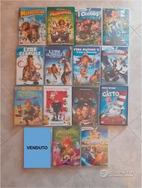 LOTTO 14 DVD ANIMAZIONE E FAMIGLIA
