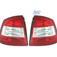 FANALI PER OPEL ASTRA G 3P 5P 97-04 LED ROSSO CROM