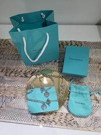 set 2 pz catena tiffany 