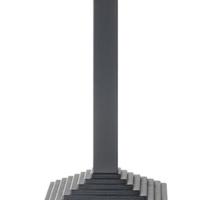 base tavolo nero per piano 70x70
