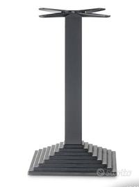base tavolo nero per piano 70x70