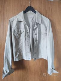 Giacca Rifle denim vintage beige taglia L