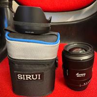 Obiettivo Sirui Aurora 35 mm f 1.4