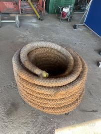 20 Tubi drenaggio con filtro in cocco Ø100mm, L50m