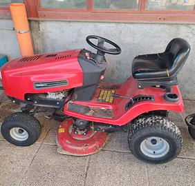 Trattore tagliaerba+carrello