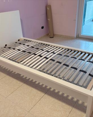 Letto singolo 90x200 Ikea serie Malm bianco