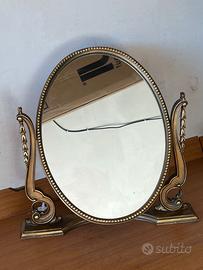 Specchiera specchio da tavolo basculante