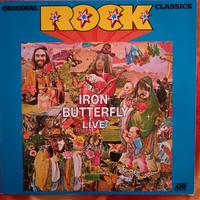 LP 33 giri Iron Butterfly Live in vinile 