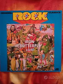 LP 33 giri Iron Butterfly Live in vinile 