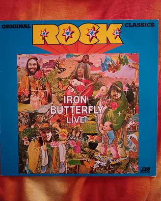 LP 33 giri Iron Butterfly Live in vinile 