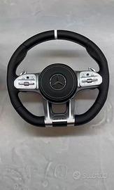 Volante Sportivo Mercedes-AMG in Pelle con Palette