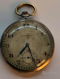 orologio da taschino in argento