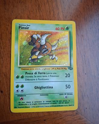 Pinsir 9/64 Jungle Card Pokemon 2000