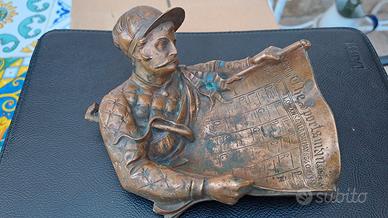 Posacenere in bronzo o svuota tasche fine 800