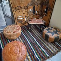 Bel salottino arredi etnici Tuareg del deserto