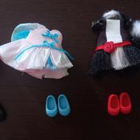 Lotto 4 abitini Shelly e Tommy il lago dei cigni