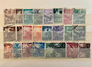 Francobolli Italia 1945