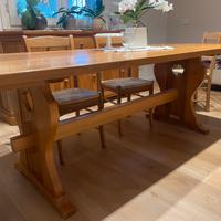 Tavolo in olmo massello