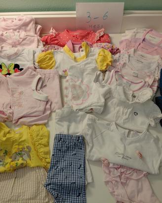 Vestiti misti 3-6 mesi neonato