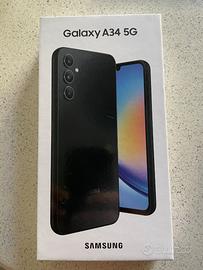 Samsung galaxy A34 256gb 8gb ram dual SIM graphite