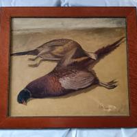 Renzo Morandi, dipinto olio su legno 