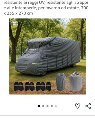 copertura per camper