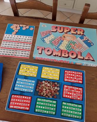 super tombola vintage originale 