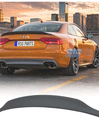 SPOILER AUDI A5 COUPE 07-16 LOOK RS5 NERO LUCIDO