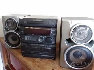 Sony model n.hcd-h551 compact disk deck receiver  			