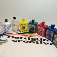 lotto gin  mix di 8 BOTTIGLIE vuote come da foto 