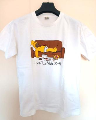 T-shirt Homer Simpson nuova mai indossata
