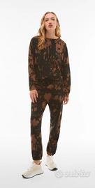 Tuta sportiva Freddy felpa + pantaloni tie dye