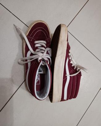 Scarpe VANS bordeaux 40