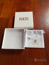 Orecchini in acciaio Kulto