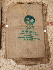 Sacchi juta da collezione