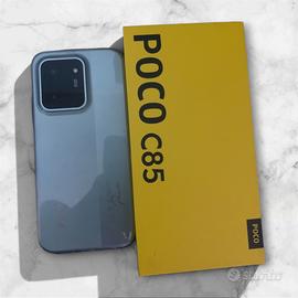 XIAOMI POCO C85 256gb-azzurro con cover gia messa