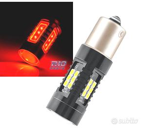 LAMPADA LED P21W ROSSA CANBUS