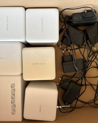 6 hub  mesh mercusys per cambio tencologia
