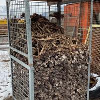 Box, gabbia metallica con terro.