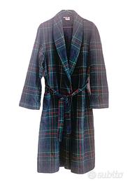 Vestaglia vintage uomo SIGMA Tartan scozzese TG 48