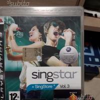 SINGSTAR VOL 3 gioco ps3 playstation 3