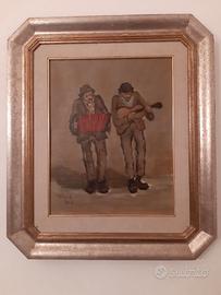 DIPINTO IN OLIO SU TELA DEL PITTORE CAFRA'