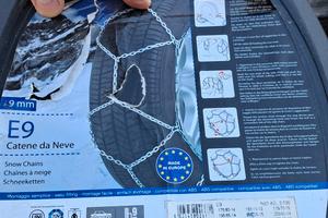 catene da neve 9mm mai usate 